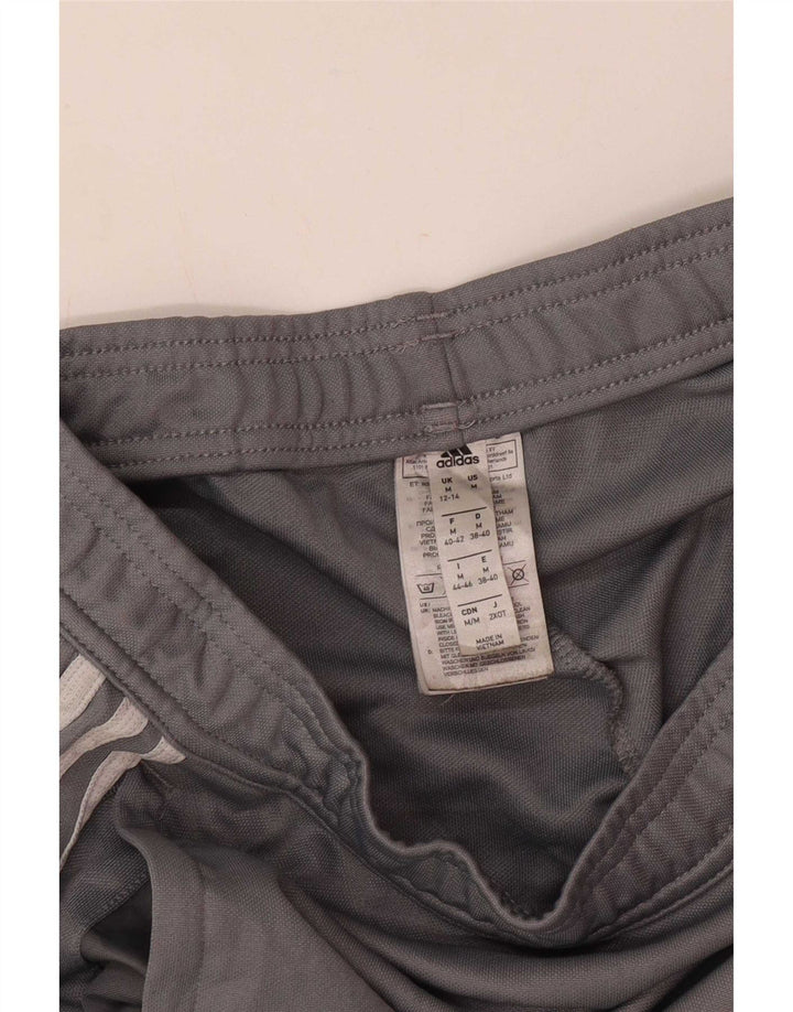 Adidas Pantalones de Chándal para Mujer UK 12/14 Gris Medio Poliéster
