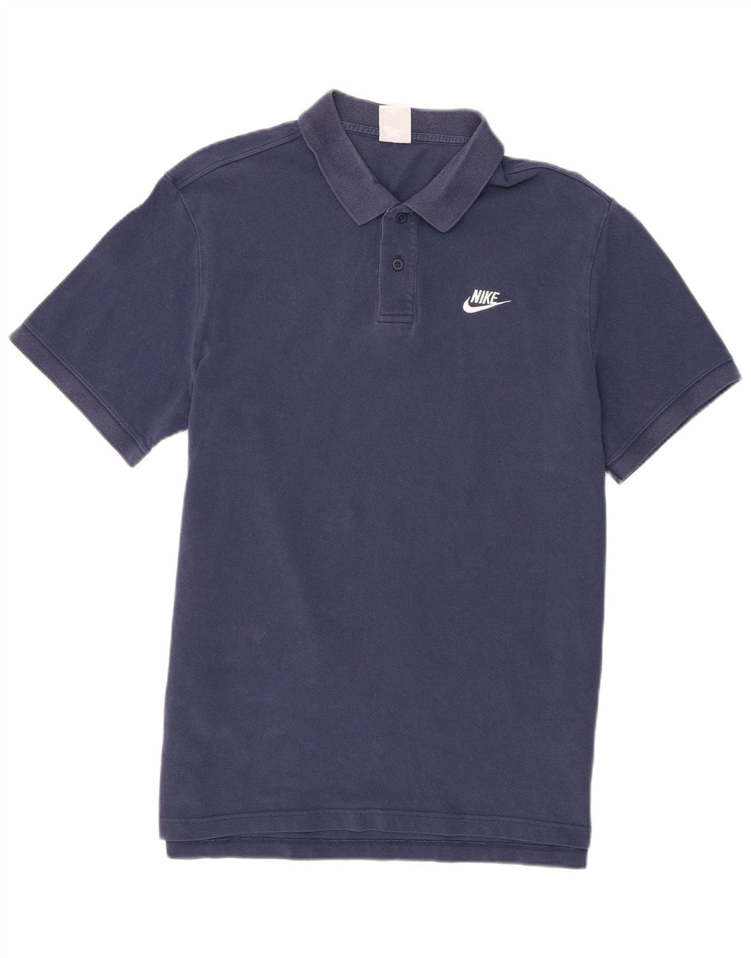Polo Nike Hombre Grande Azul Algodón