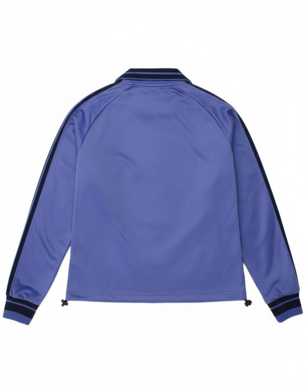 Asics - Chaqueta de chándal para mujer, talla 40, poliéster morado mediano