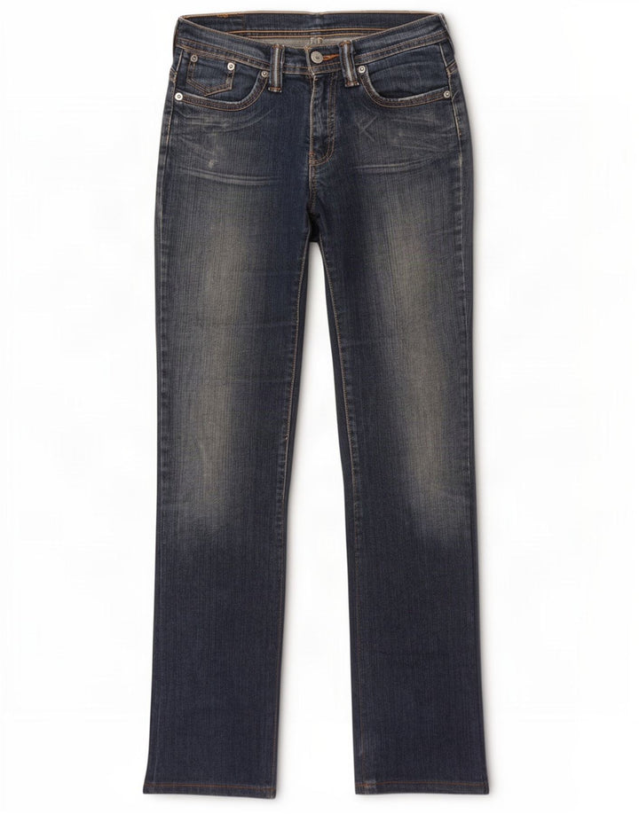 Vaqueros Levi's Mujer Rectos W28 L34 Algodón Azul