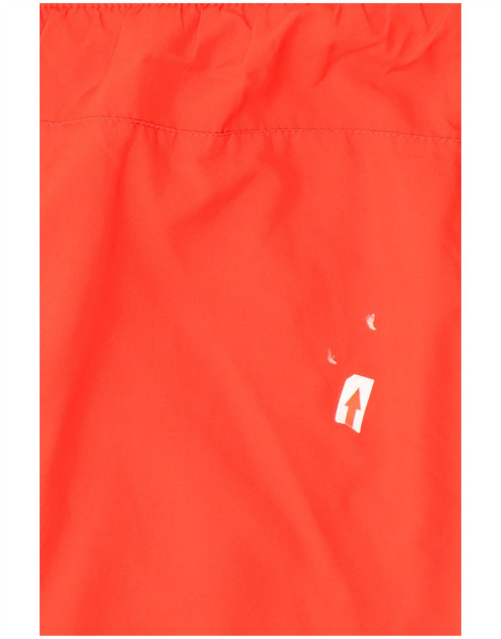 Puma Pantalones cortos deportivos con gráficos para hombre, talla pequeña, rojo