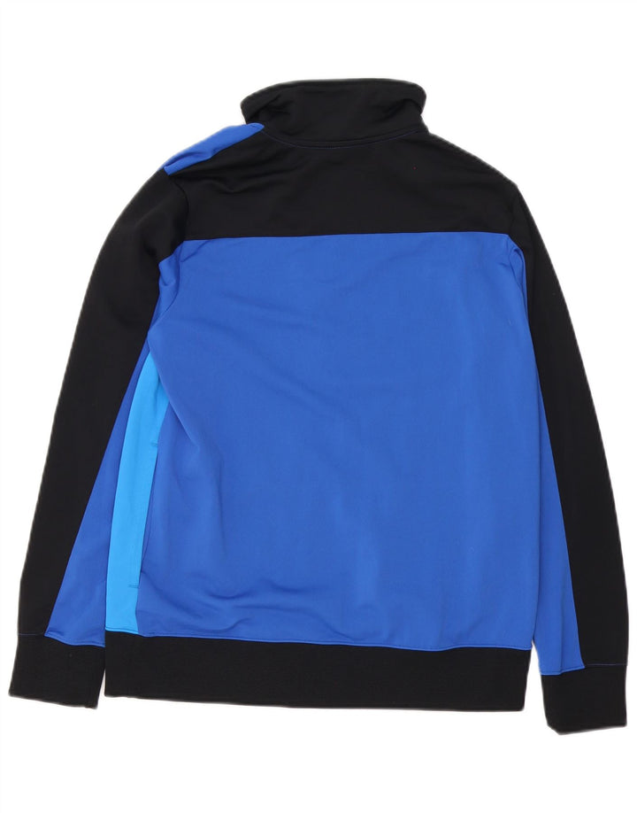 Nike Chaqueta de chándal para niños 13-14 años XL Azul Colorblock Poliéster
