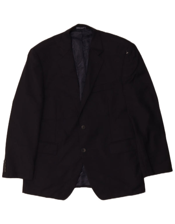 Nautica Chaqueta tipo blazer de 2 botones para hombre UK 40 Large Lana azul marino