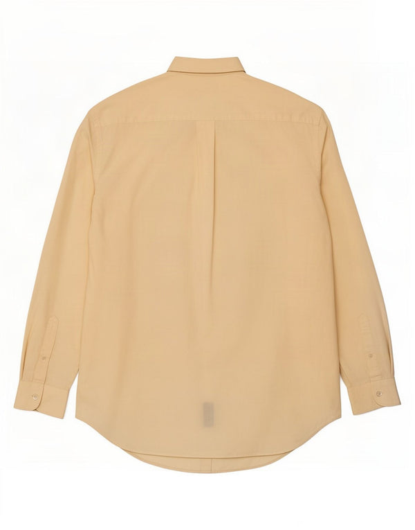 Camisa Nautica Hombre Talla 17 XL Algodón Amarillo