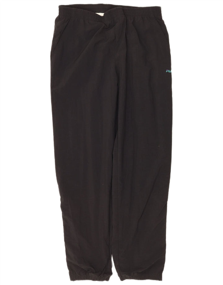 Fila Pantalón de chándal para hombre Joggers IT 54 XL Poliéster negro