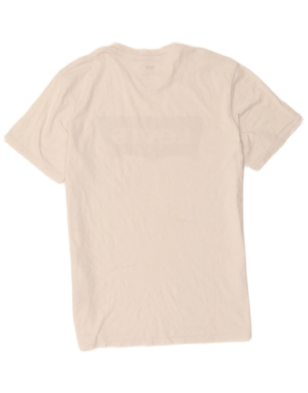 Levi's Camiseta gráfica para hombre Top grande de algodón blanco