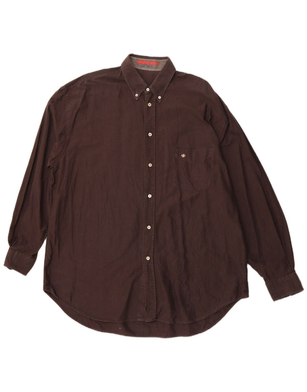 MURPHY & NYE Camisa para hombre 2XL Algodón gris