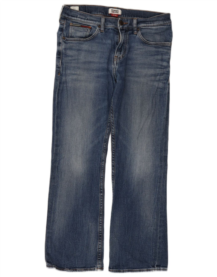 TOMMY HILFIGER Vaqueros Bootcut para hombre W32 L30 Algodón azul
