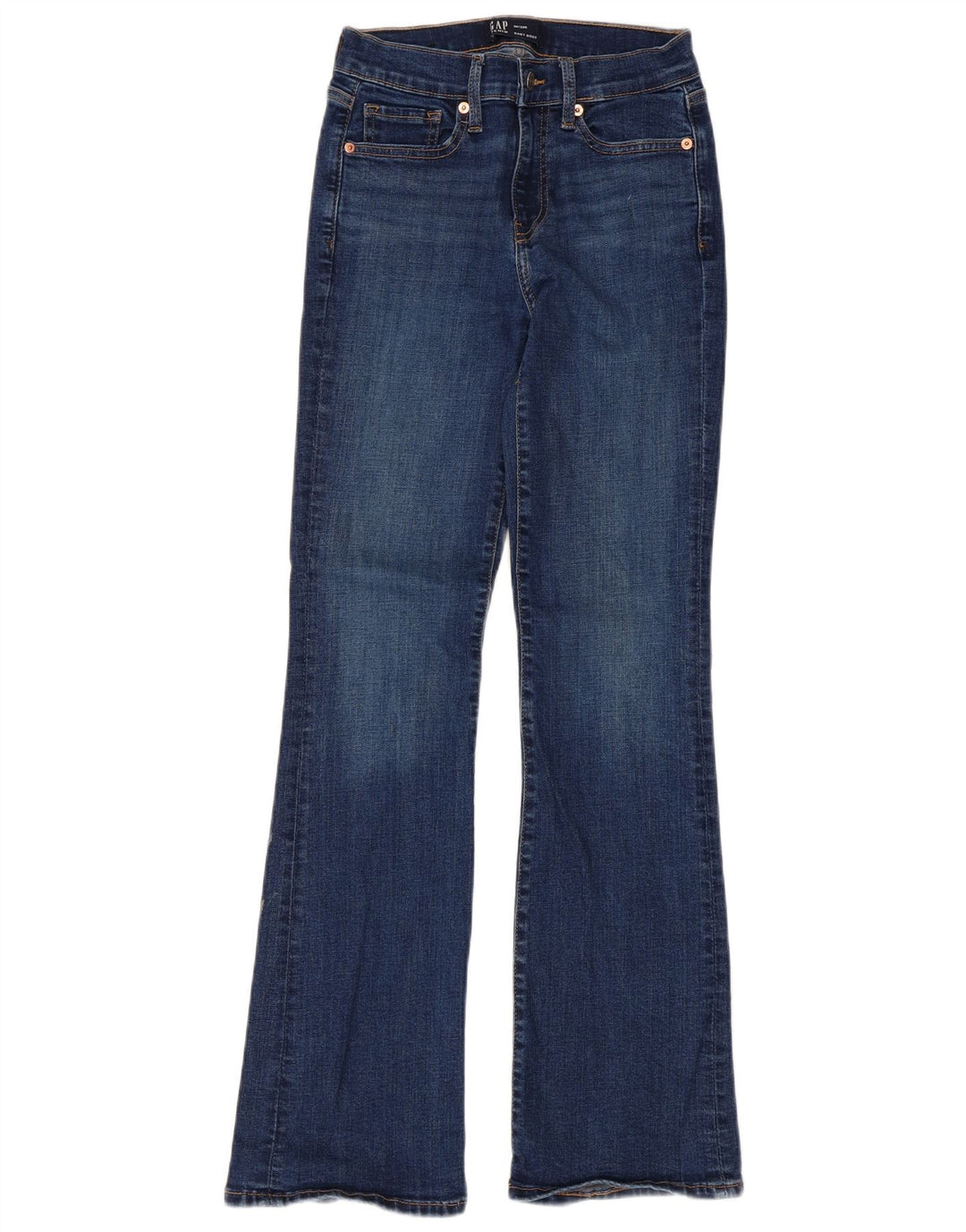 Vaqueros Bootcut Mujer Gap W24 L29 Algodón Azul Marino