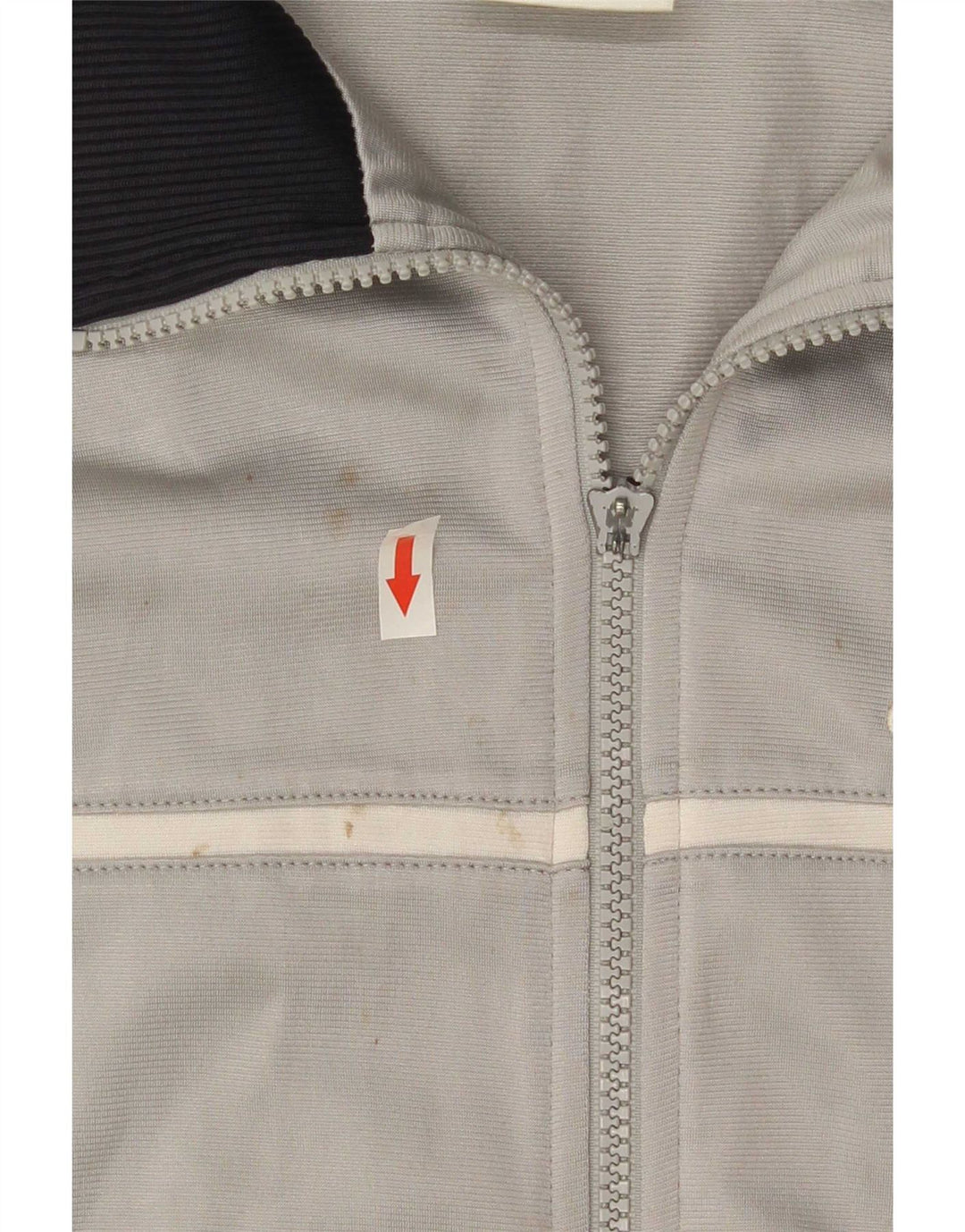 Adidas Hombre Chaqueta De Chándal Con Estampado Gráfico Poliéster Color Block Gris Medio