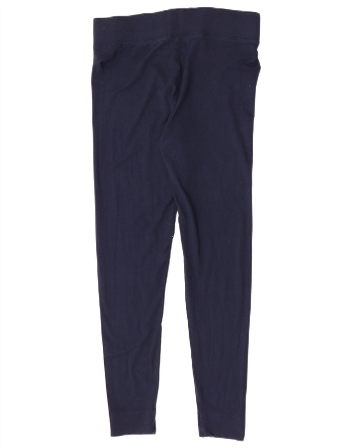Marks & Spencer Leggings para mujer UK 40 Medium Azul marino Viscosa