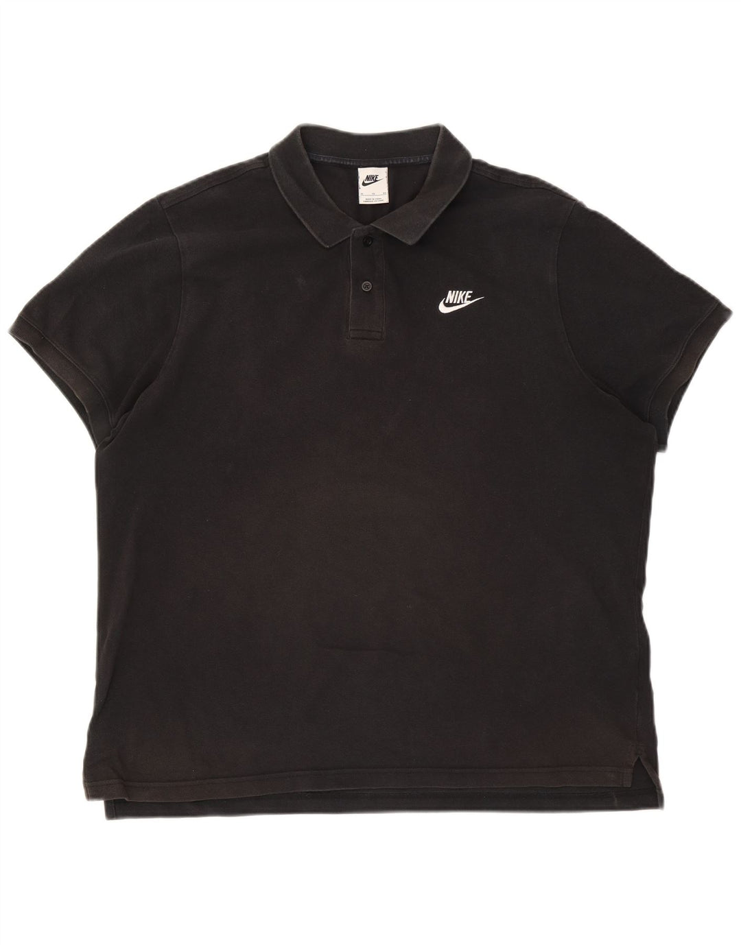 Polo Nike Hombre XL Algodón Negro