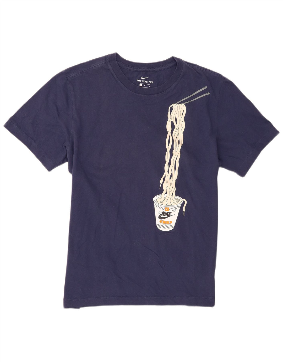 Nike - Camiseta gráfica para hombre, talla grande, algodón azul marino