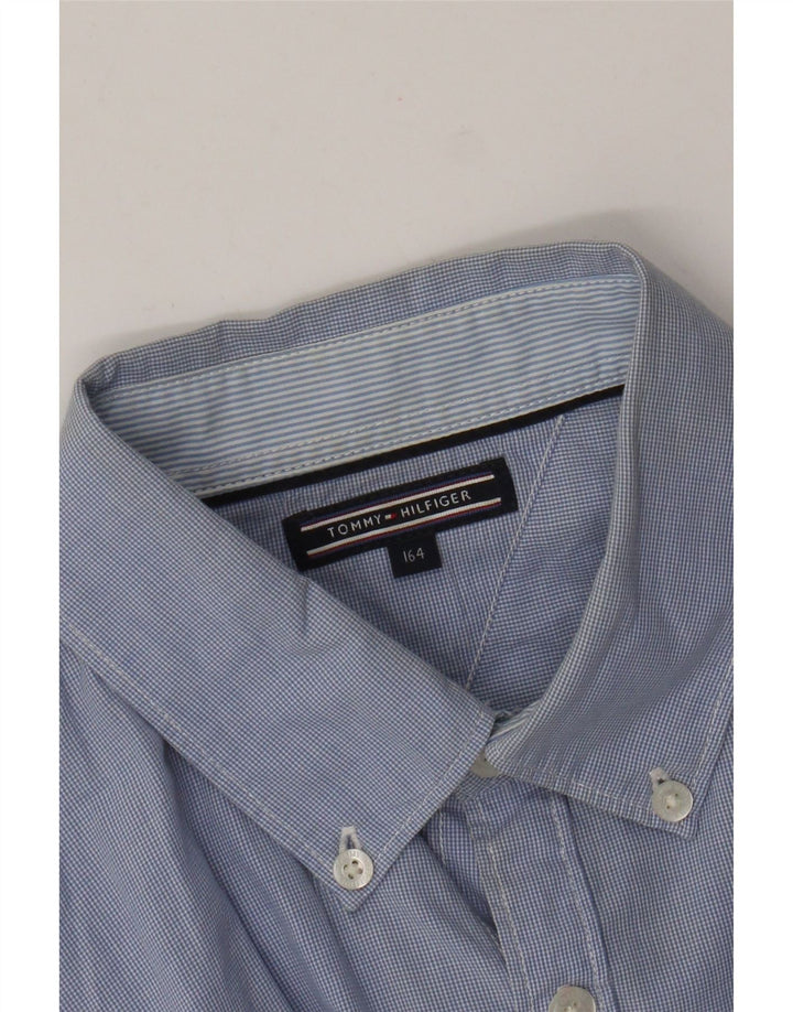 Tommy Hilfiger Camisa Niño 14-15 Años Vichy Azul