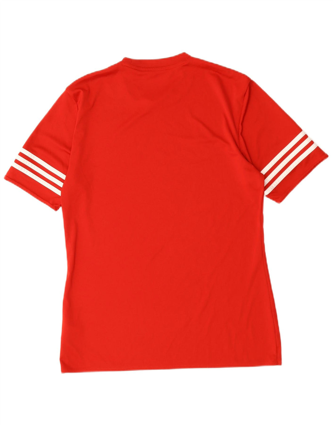 Adidas Hombre Climalite Camiseta Top Medio Rojo Poliéster