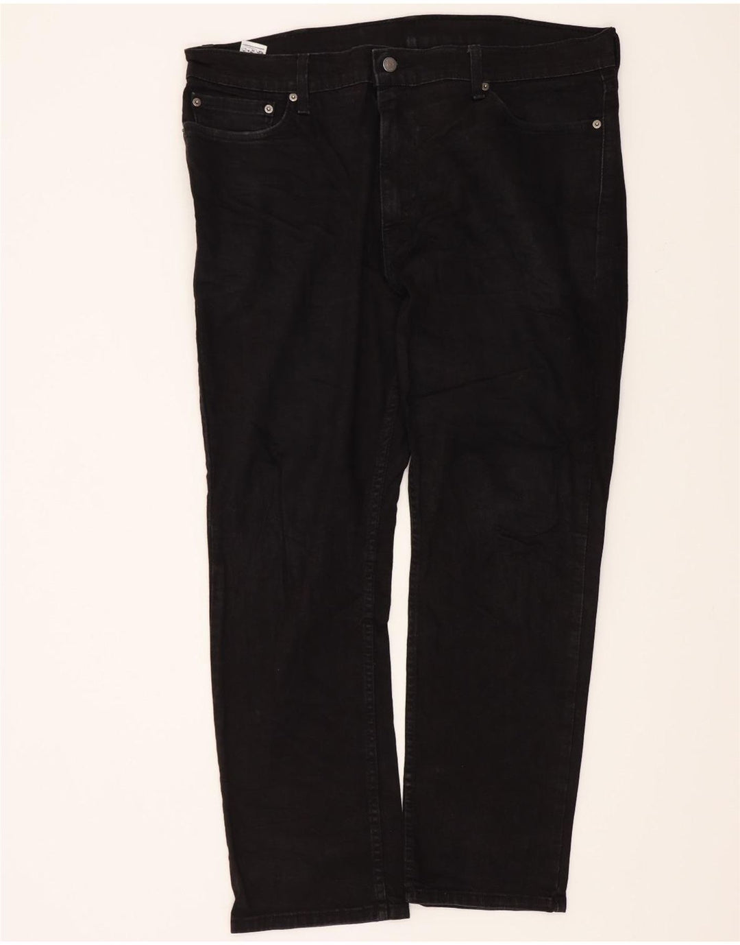Levi's Hombre 511 Slim Jeans W40 L30 Algodón Negro