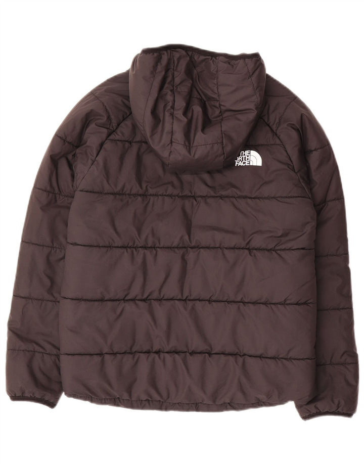 THE NORTH FACE Chaqueta acolchada con capucha para niña 9-10 años Mediana Negro