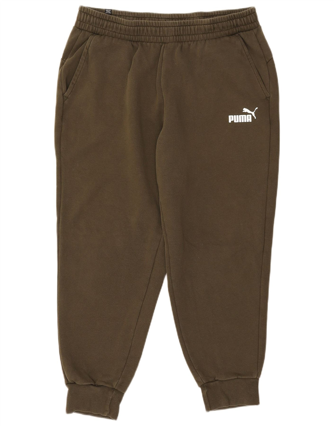 PUMA Pantalón de Chándal para Hombre Joggers XL Algodón Verde