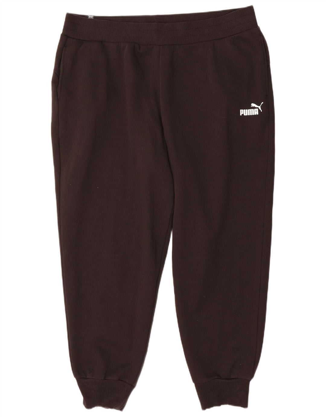 PUMA Pantalones de chándal para hombre Joggers 2XL Algodón negro