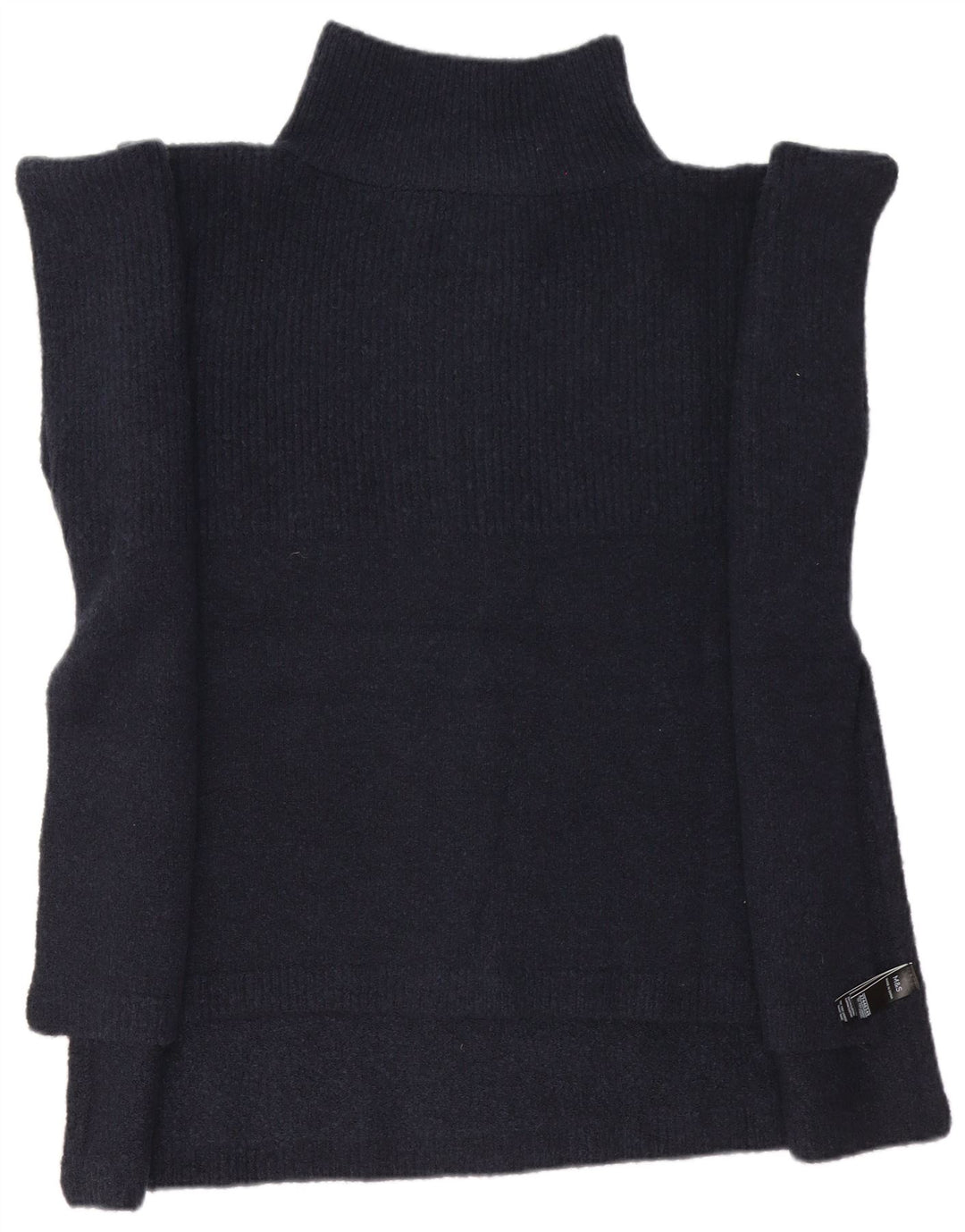Marks & Spencer Jersey Poncho para Mujer Talla única Poliéster Azul Marino