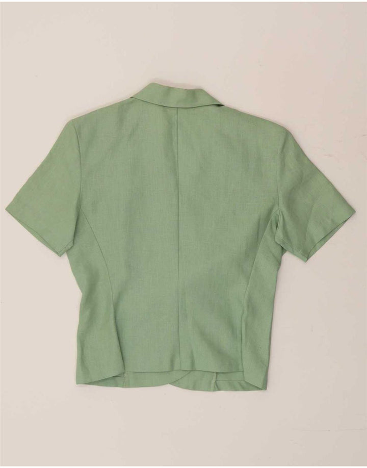 Cacharel Conjunto de falda de 2 piezas con doble botonadura para mujer IT 44 Medium W28 Verde