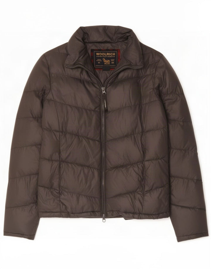 Chaqueta acolchada Woolrich para mujer UK 44 Gris medio