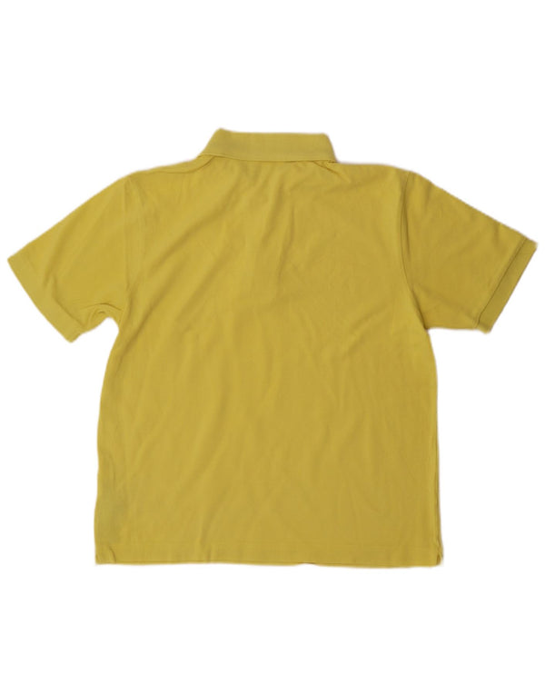 Polo Kappa Hombre Small Amarillo Algodón