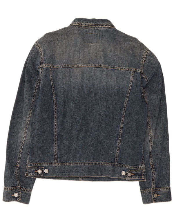 Sisley Chaqueta vaquera para hombre UK 40 Large Algodón azul