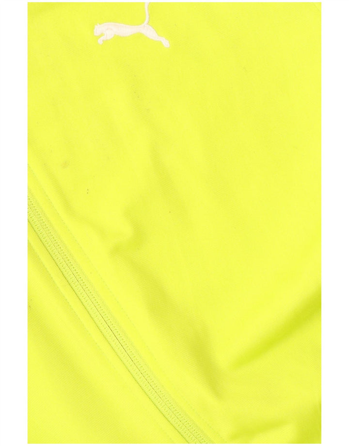 PUMA Chaqueta de chándal para niño 15-16 años Verde Colorblock Poliéster