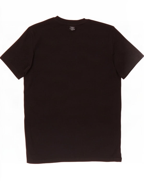 Champion Camiseta gráfica para hombre Top Small Black Cotton