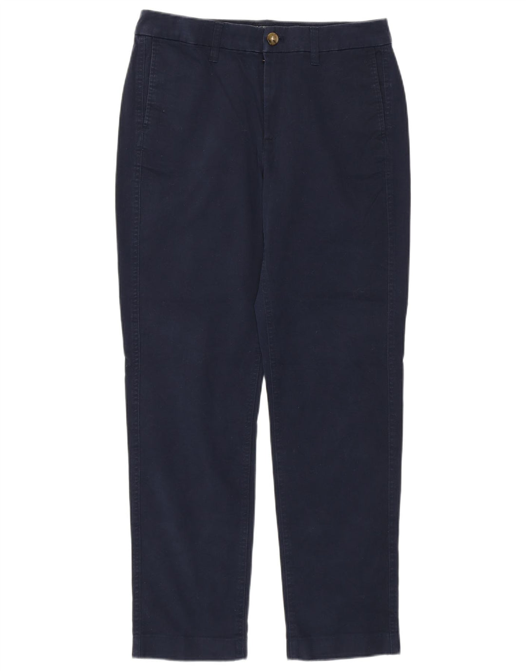 J. Crew Pantalones Chinos para Mujer US 4 Small W28 L27 Azul Marino Clásico