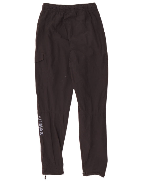 Nike Pantalones Cargo De Chándal Para Hombre Pequeños De Nailon Negro