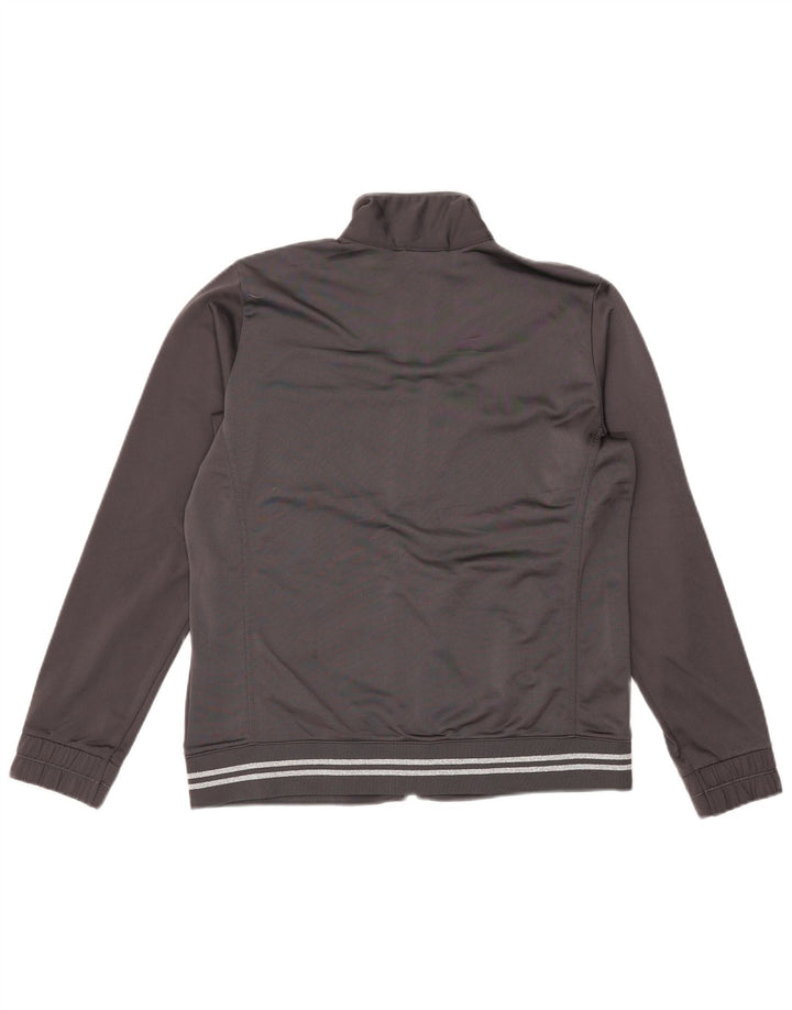 CHAMPION Chaqueta superior de chándal para mujer UK 14 Poliéster gris medio