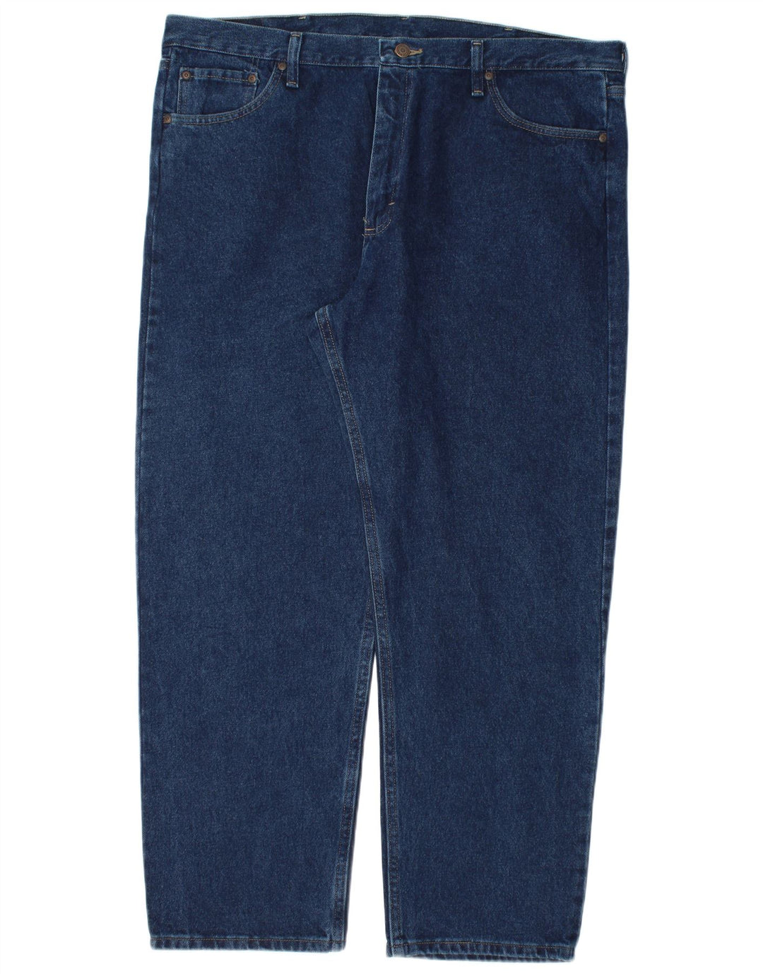 Vaqueros Wrangler Hombre Rectos W40 L30 Algodón Azul Marino