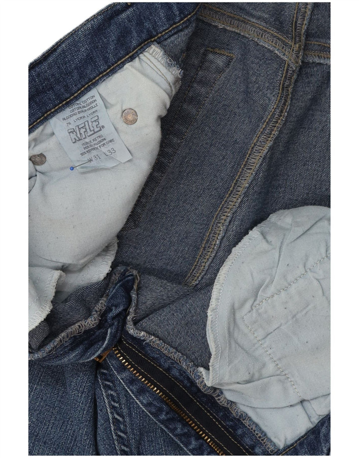 Vaqueros con corte bota para mujer Rifle W31 L33 Algodón azul marino