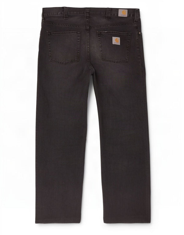 Carhartt Vaqueros rectos para hombre W32 L30 Algodón negro
