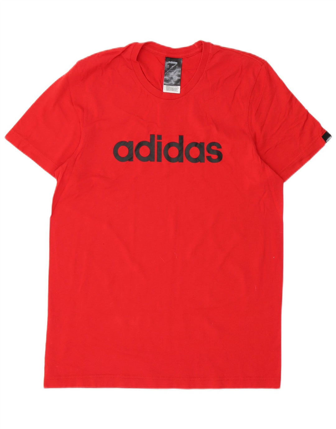 ADIDAS Camiseta gráfica para hombre Top Small Red Cotton