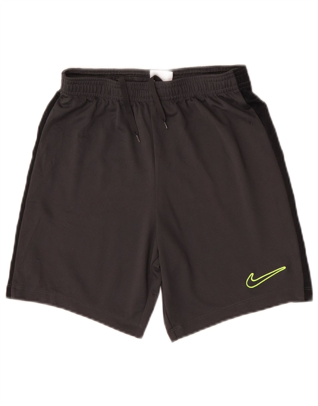 Nike Pantalones cortos deportivos para niños 10-11 años Mediano Negro Colorblock Poliéster
