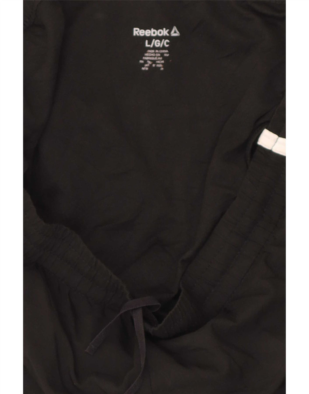 Pantalones cortos deportivos regulares Reebok para mujer, talla grande, color negro
