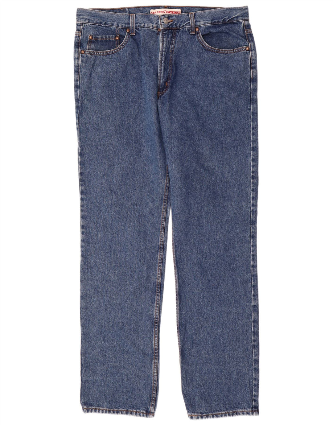 CARRERA Vaqueros rectos 700 para hombre IT 56 3XL W40 L34 Algodón azul