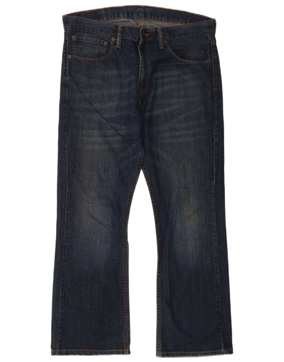 Levi's Hombre 527 Vaqueros Bootcut W34 L30 Algodón Azul Marino