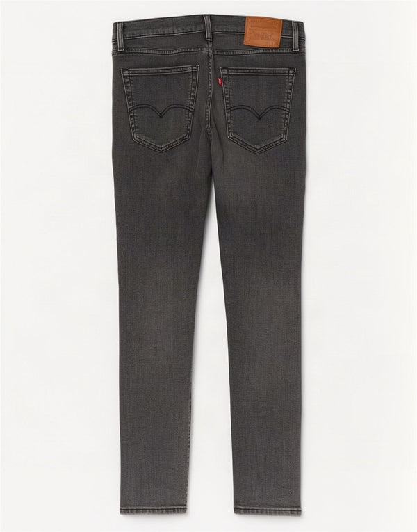 Levi's Hombre 512 Slim Tapered Jeans W31 L32 Algodón Gris