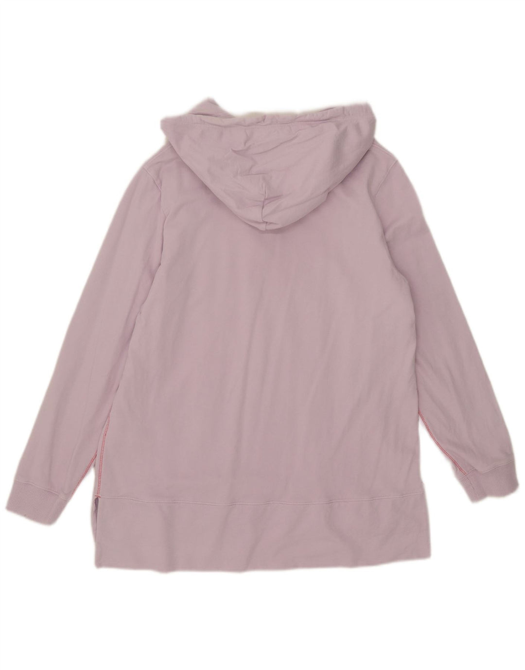 White Stuff Top con capucha para mujer, manga larga, UK 42, algodón morado mediano