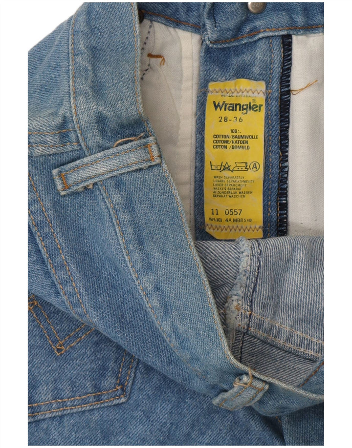 Vaqueros Wrangler Mujer Slim W28 L36 Algodón Azul