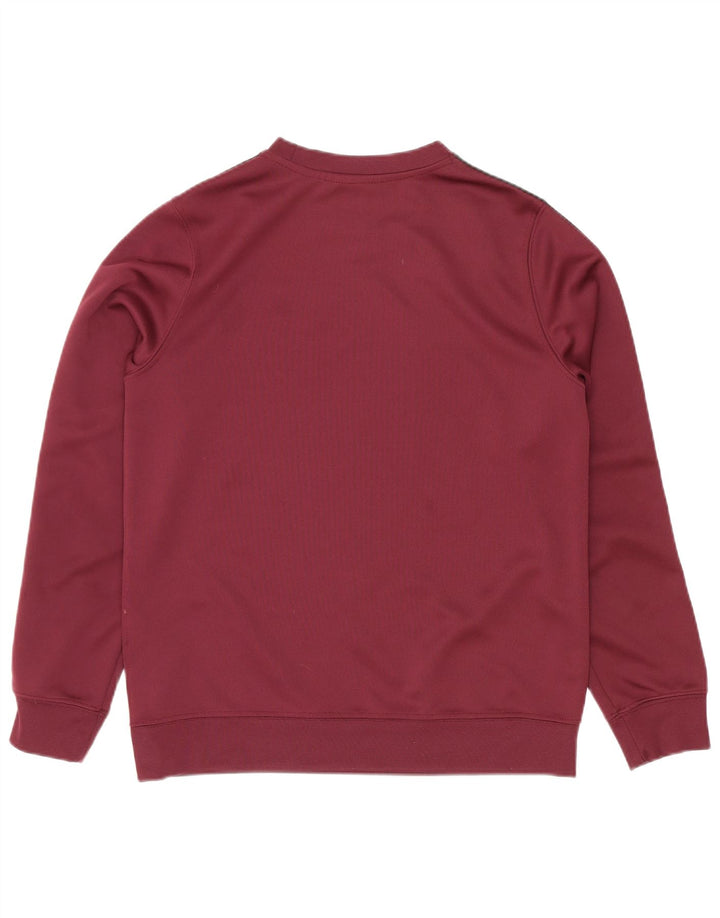 Nike - Sudadera gráfica para niños (12 a 13 años, talla grande, color granate)