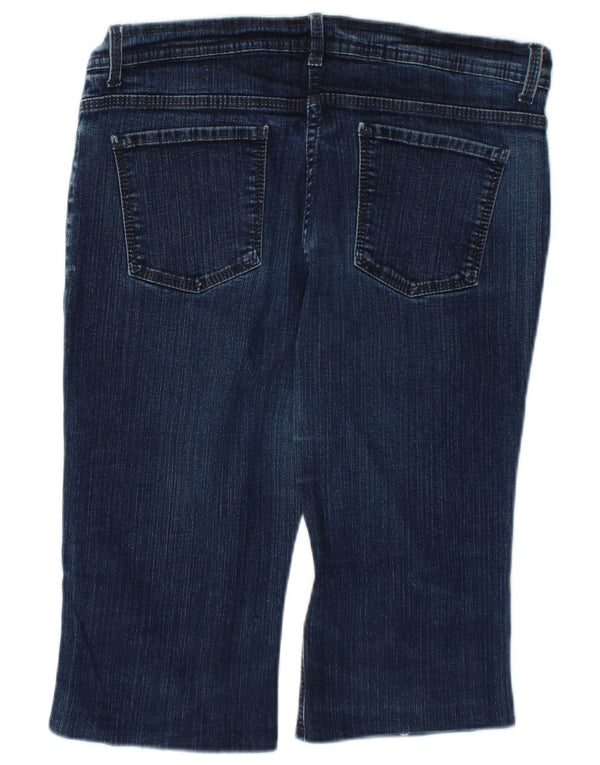 Marks & Spencer Bermudas vaqueras para mujer UK 14 Large W34 Algodón azul