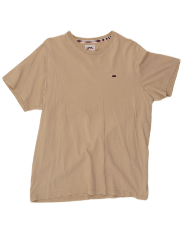 TOMMY HILFIGER Camiseta Hombre XL Beige