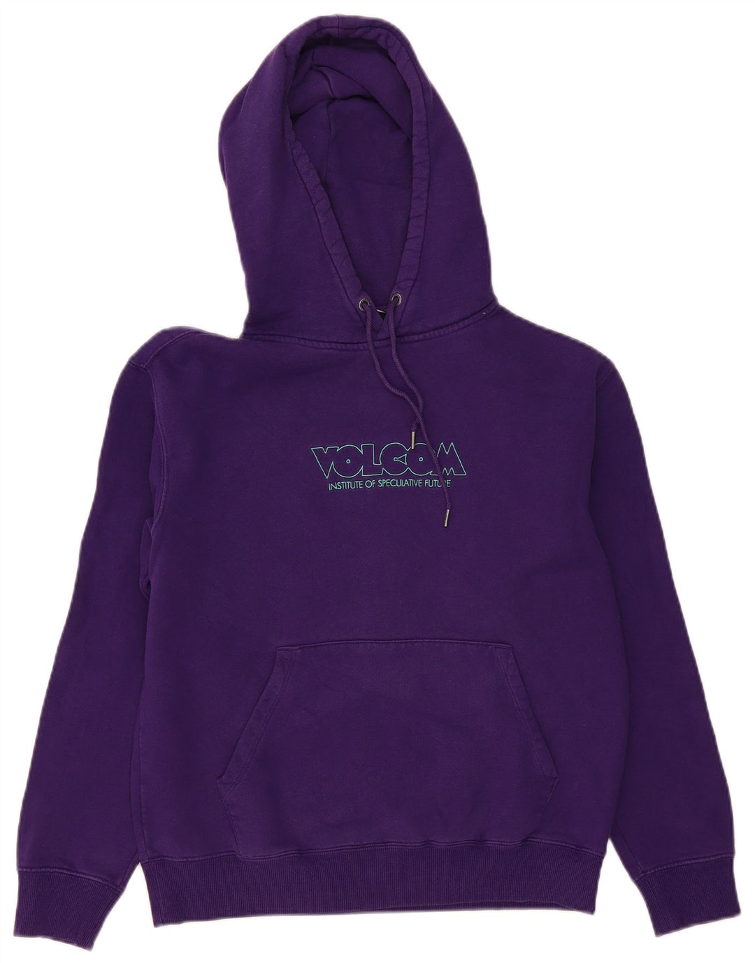 VOLCOM - Sudadera con capucha para mujer, diseño gráfico, talla grande, color morado
