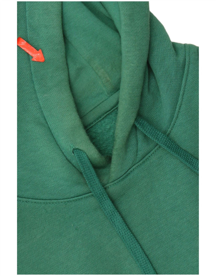 Sudadera con capucha Nike para hombre - Jersey de algodón verde medio