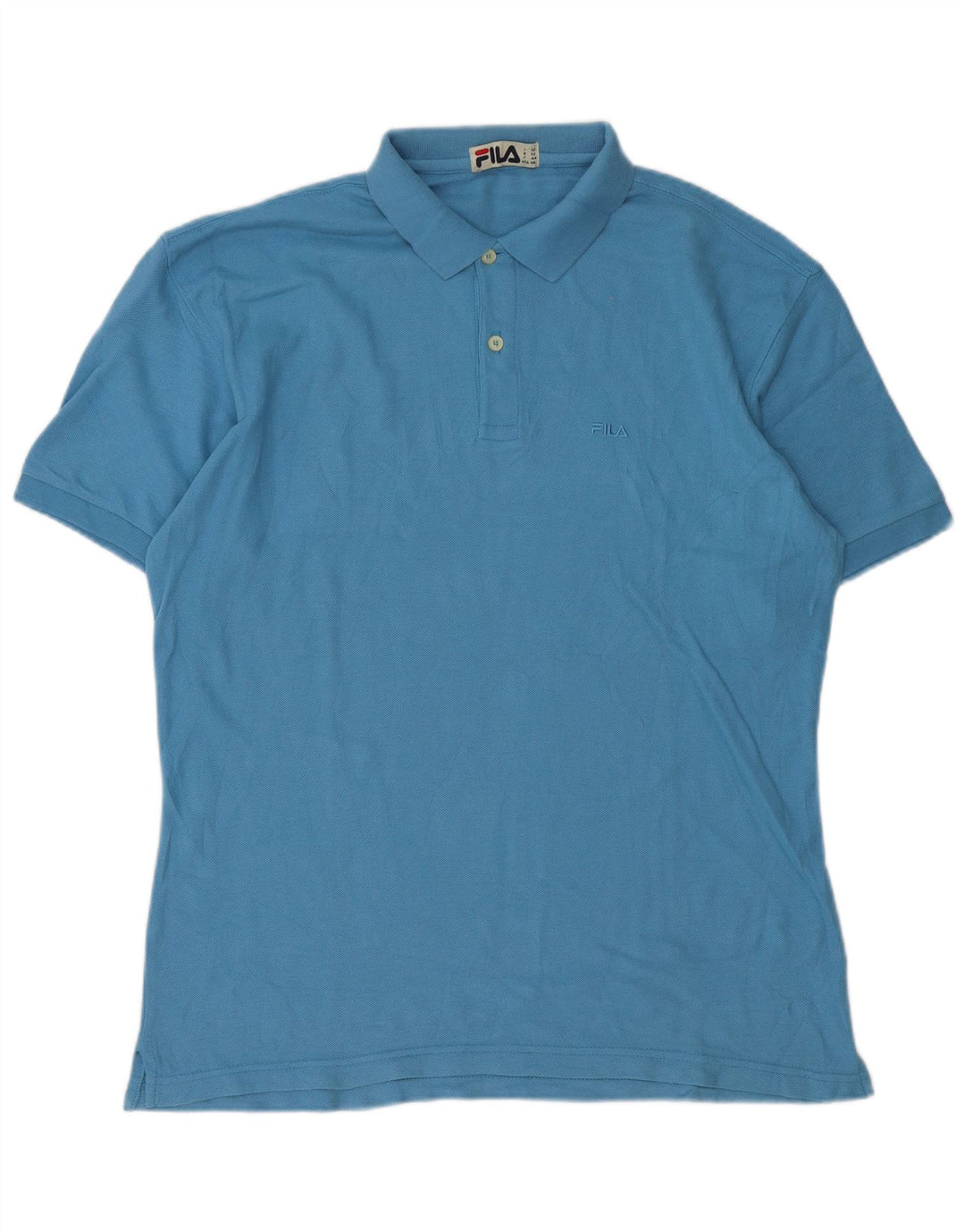 Fila Polo Hombre IT 52 Grande Algodón Azul